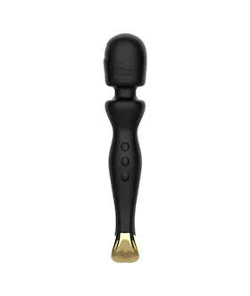Gold Trimmed Elegant Wand Massager