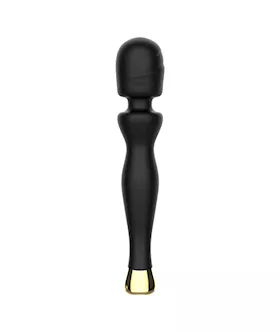 Gold Trimmed Elegant Wand Massager