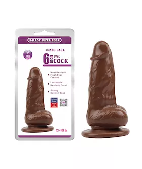 Jumbo Jack Dildo - 6 Inch