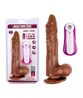 Vibrating Suction Cup Dildo