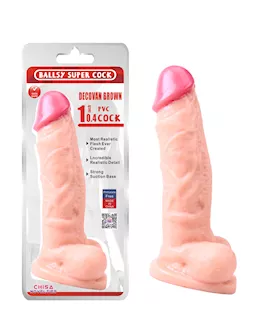 Decovan Brown Dildo - 10.4 Inch