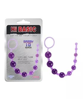 Sassy Anal Beads - 10 Inch