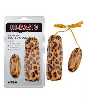 Leopard Print Love Egg