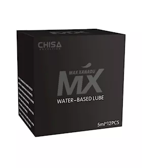 Mx Water-based Lube 5ml 12 Pack