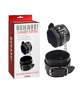 Be Good Wrist Cuffs