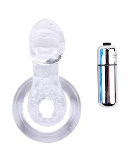 The Tongue Vibrating Cock Ring