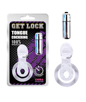The Tongue Vibrating Cock Ring