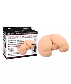 Maddy's Vibrating Ass Masturbator