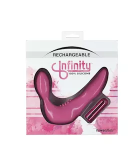 Rechargeable Infinity Strapless Strap-on