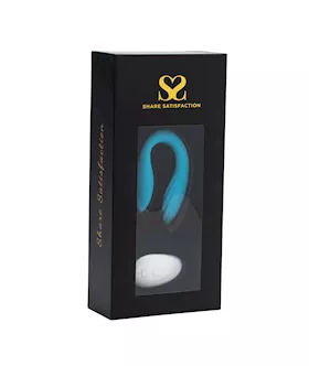 Share Satisfaction Gaia Remote Controlled Couples Vibrator