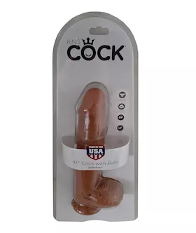 10 Inch King Cock With Balls