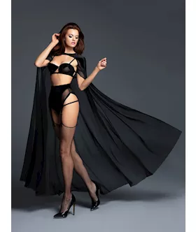 Adore Chloe The Love Affair Balconette Bra And Panty With Garters