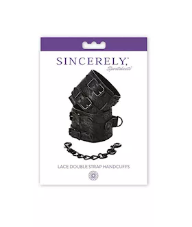 Sinc Lace Double Strap Handcuf