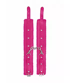 Ouch! Plush Leather Ankle Cuffs 
