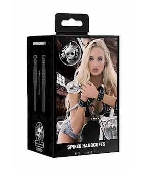 Ouch! Skulls And Bones - Handcuffs With Spikes 