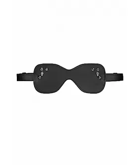 Ouch! Skulls And Bones - Large Eye Mask With Skulls & Spikes 