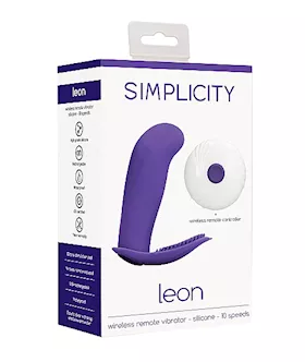 Wireless Remote Vibrator - Leon 