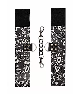 Printed Hand Cuffs - Love Street Art