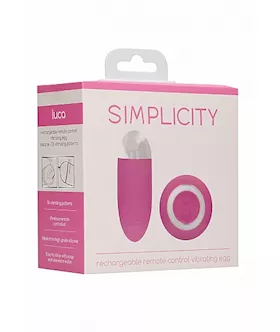 Luca - Rechargeable Remote Control Love Egg