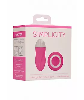 George - Rechargeable Remote Control Love Egg