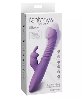 Fantasy For Her Her Thrusting Silicone Rabbit