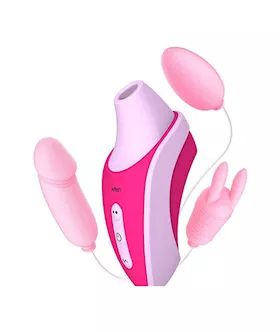 All the Eggs in One Basket Sucking Vibrator
