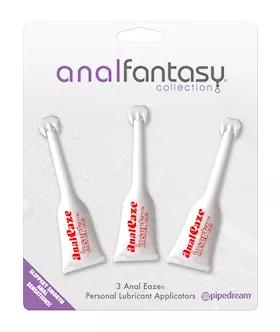 Anal Fantasy Collection Anal Eaze Body Lotion Applicators - 3 Pack