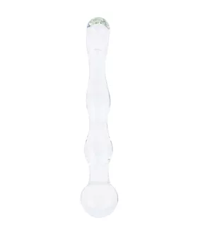Lucent Rippled Glass Massager