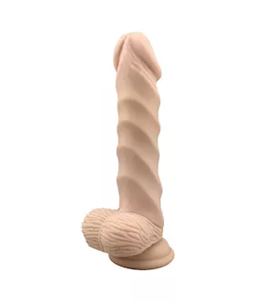 Ridged Suction Cup Dildo