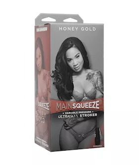 Main Squeeze - Honey Gold Pussy Stroker
