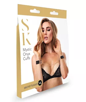 Secret Kisses Mystic Onyx Cuffs