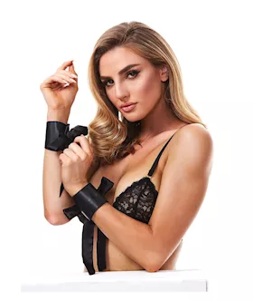 Secret Kisses  Faux Leather Cuffs