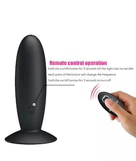 Remote Control Vibrating Anal Plug