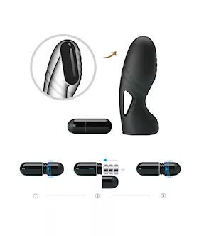 Alan Silicone Finger Vibrator