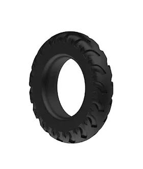 Wide Band Silicone C-ring