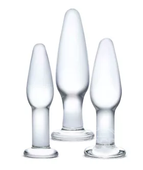 Glas 3 Piece Glass Anal Training Set