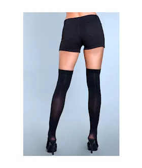 Illusion Clip Garter Thigh Highs