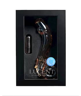 Lucent Nessa VIBRATING GLASS MASSAGER  7 INCH