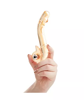 Lucent Nessa VIBRATING GLASS MASSAGER  7 INCH