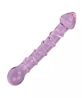 Pink Glass Massager