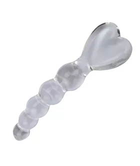 Love Heart Glass Plug