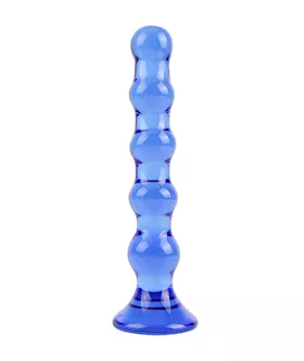 Lucent Wave Beaded Glass Wand