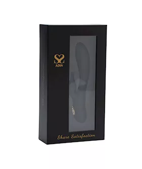Share Satisfaction Adia Luxury Gemmed Rabbit Vibrator