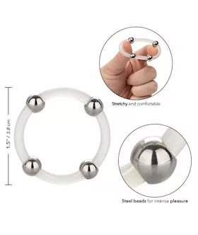 Steel Beaded Silicone C-ring