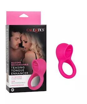 Silicone Rechargeable Teasing Tongue Enhancer