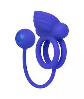 Silicone Rechargeable Dual Rockin' Rim Enhancer