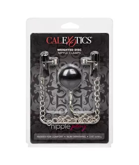 Nipple Play Weighted Disc Nipple Clamps