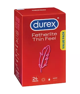 Durex Fetherlite Thin - 24 Pack