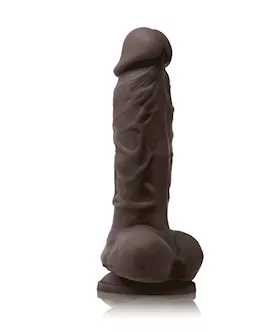 Colours Pleasure Suction Cup Dildo with Balls