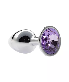 Kink Range Alloy Gem Butt Plug  28 Inch